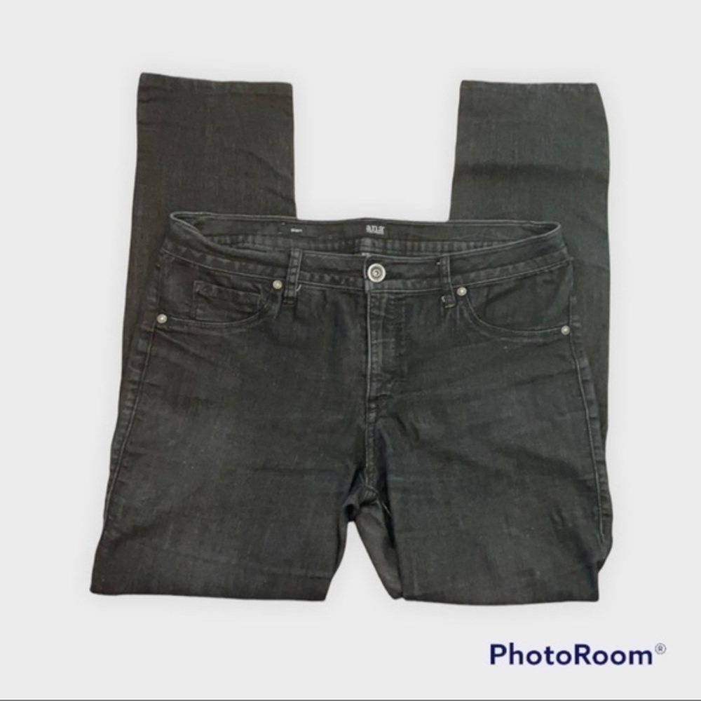 A.N.A skinny black jeans 042